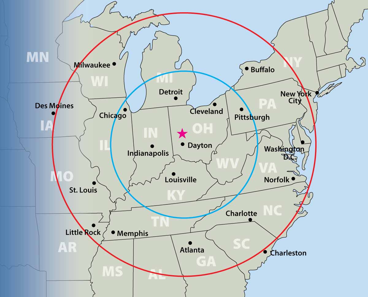 300 Mile Radius Map My XXX Hot Girl